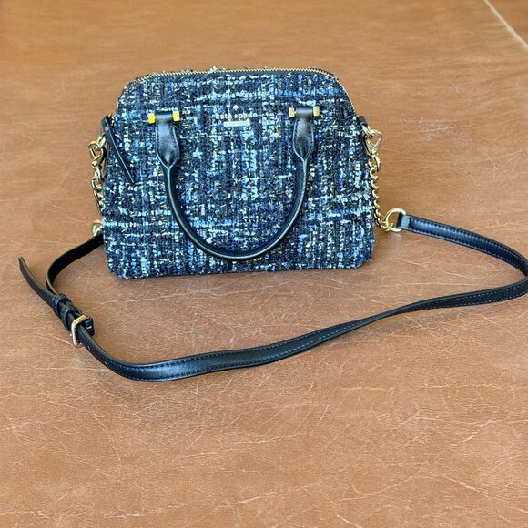 Kate Spade Small Maise Emerson Place Fabric Handbag Crossbody RARE NEW - Picture 4 of 17